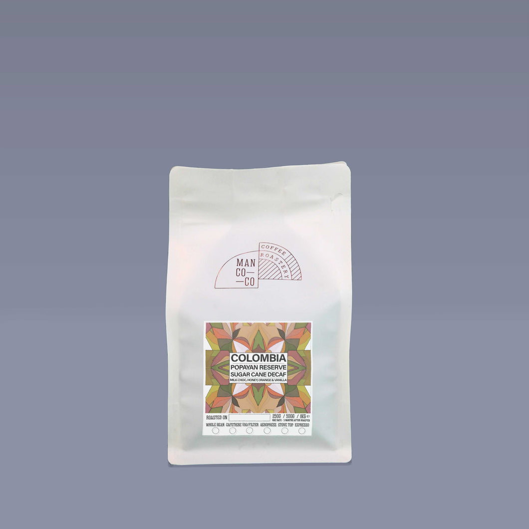 Colombia - Popayan Reserve Sugar Cane Decaffeinated