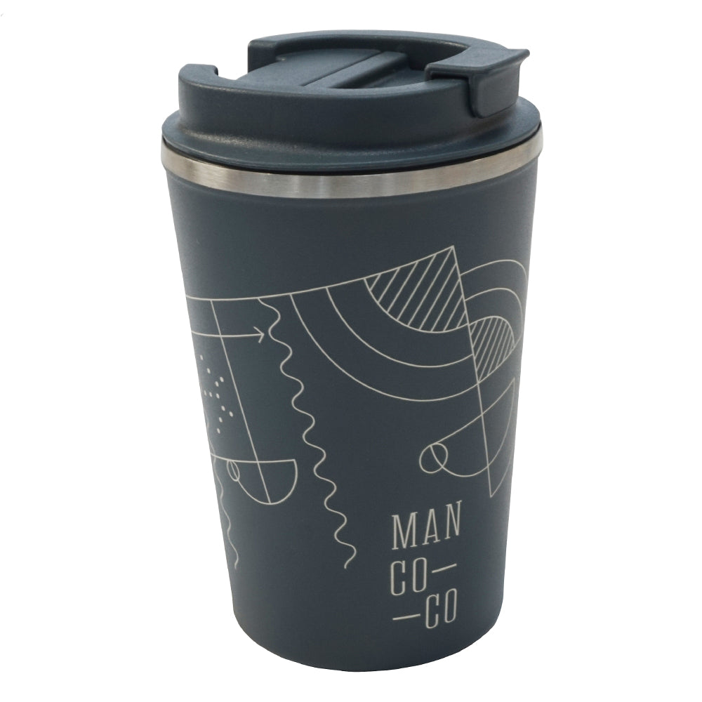 ManCoCo Blue 12oz Reusable Insulated Cup