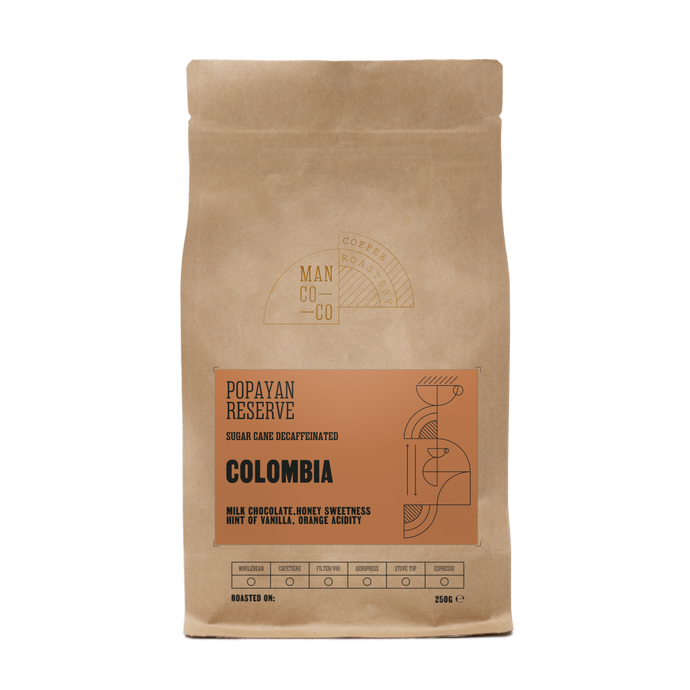 Colombia - Popayan Reserve Sugar Cane Decaffeinated